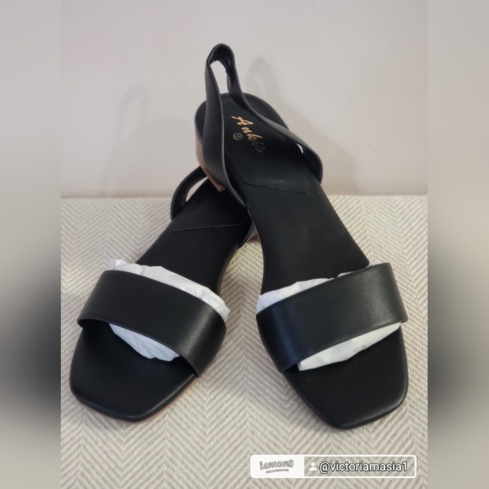 Elegant Black Women's Sandals
